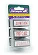 3 Pack Mailing Stamps - Do Not Bend, First Class, Fragile