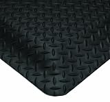 Wearwell 414.1516X3X20BK 15/16" Thick x 3' Width x 20' Length, Safety Beveled Edges, Black Color, PVC Surface Dry Area Heavy Duty Anti-Fatigue UltraSoft Diamond-Plate Mat and Matting Wearwell 414.1516X3X20BK 15/16" Thick x 3' Width x 20' Length, Safety Beveled Edges, Black Color, PVC Surface Dry Area Heavy Duty Anti-Fatigue UltraSoft Diamond-Plate Mat and Matting
