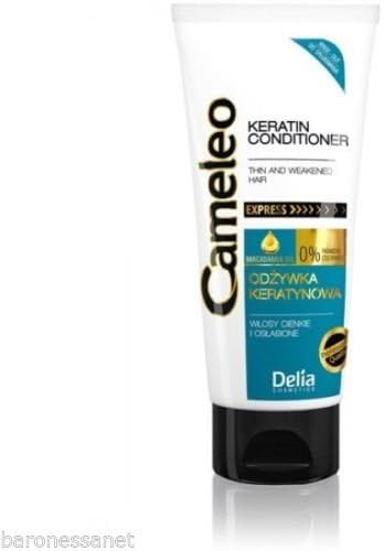 Delia Cosmetics Cameleo Keratin Conditioner for Thin & Weakened Hair 200ml Strong Hair