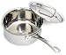 Gourmet Standard 1.5 Quart Copper Bottom Saucepan with Lid - CB11521