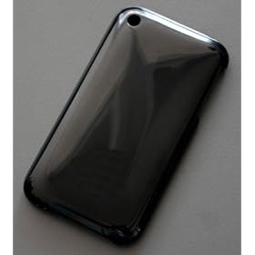 Black Hard Back Case/Cover for Apple iPhone 3G/3GS UK