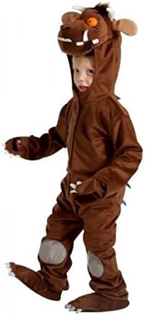 Costume Childs: Gruffalo 1 Pc Suit With Hood (3 - 5 Years) by Pams