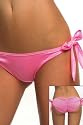 SpicySpot Lycra Lined Tie Sides Ruched Scrunch Back Panty