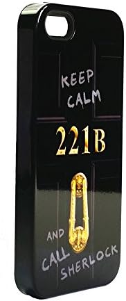 Sherlock 221b Door Baker Street Sublimation Iphone 5 Case