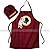 Washington Redskins Cooking Apron & Chef Hat, Nfl Barbecue Tailgating Gear