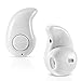 Mini Wireless Invisible Bluetooth Earphone, Smallest Wireless Headphone Earbuds Headset with In-ear Mic for Most Bluetooth Smartphones iPhone 6 Samsung S6 Edge Xiaomi Sony Lenovo HTC LG Moto (White)