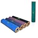 Aurorae Yoga Mat / Towel, "Synergy" the Original Super Deluxe Slip Free Yoga Mat. Great for Vinyasa, Ashtanga, Bikrim/Hot Yoga. Bonds Our 5mm Per Yoga Mat with Our Lush Ultra Absorbent Slip Free Microfiber Towel. No More Slipping. US Patent Protected