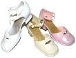 Girls Shimmering Rhinestone Flower Dress Wedding Formal Shoes