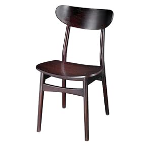 Adesso Madison Dining Chair, Set of Two TH8801-15, Wenge
