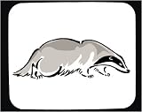 Mouse Pad with animals, badger, asia