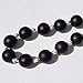 Mama & Little Lexi Silicone Baby Teething Necklace for Moms - Nursing Necklace in Black and White - Teething Beads and Baby Teething Toys