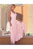 Newport News Together Crinkled georgette dress