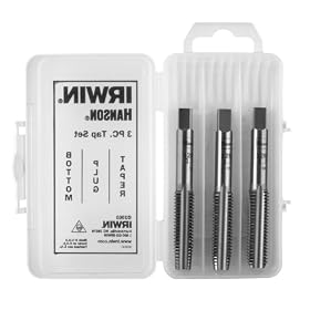 Irwin Tools 2610- 3 Piece High Carbon Steel - Tap 5/32"- 32 NS