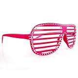 Hip Hop Wholesale - ICED OUT STRONGER SHUTTER SHADES HIP HOP SUNGLASSES PINK