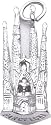 Spain: Barcelona Cathedral Charm by Rembrandt Charms