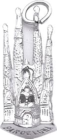 Spain: Barcelona Cathedral Charm by Rembrandt Charms