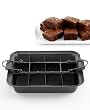 Martha Stewart Collection Brownie Pan, Slice Solutions