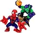 Marvel Super Hero Squad Green Goblin vs Spiderman