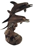Zoobox ZD-0100F-CB Water Gardening Leaping Dolphins Copper bronze Medium