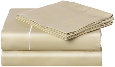 Luxury Designs 600 Thread Count Bedspread 100% Egyptian Cotton Sheet Set Hemstitch 4 Piece Luxurious, Comfortable, Highest Quality Bedding Sateen Weave Queen, Sage