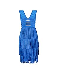 Sexy V-neck Nylon/Rayon/Spandex Stretchy Cocktail Sheath Bandage Dress/Bodycon Dress/Club Dress/Party Dress 