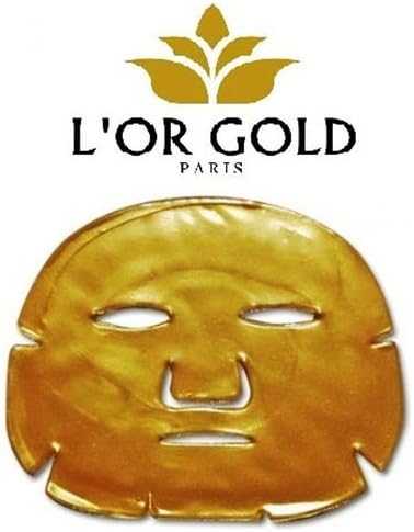 Lior Gold Facial Mask 6 Pcs (golden)