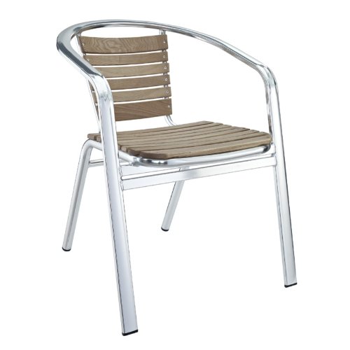 LexMod Express Modern Aluminum Indoor/Outdoor Accent Chair On Sale