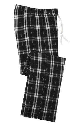 District Juniors Flannel Plaid Pant