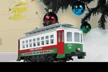 O-27 Trolley Set, Christmas