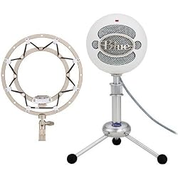 Blue Microphones Snowball USB Microphone Bundle (with Ringer Shock Mount)