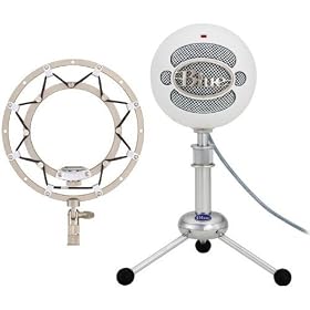 Blue Microphones Snowball USB Microphone Bundle (with Ringer Shock Mount)