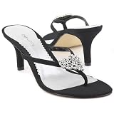 Caparros Gable Black thongs by 