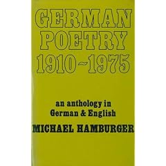 German Poetry, 1910-1975: An Anthology