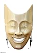 Wood mask, 'Happy Wisdom'