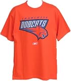 Bobcats T-Shirt - Charlotte Bobcats Orange Short Sleeve Tee