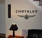 garage logos:GARAGE WALL CHRYSLER CLASSIC LOGO STICKER DEALERSHIP 19