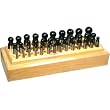 Dapping Punch Set 36pc Dap & Wood Tool Stand