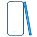 iPhone 5S Case, JETech® Apple iPhone 5/5S Case Bumper Shock-Absorption Bumper and Anti-Scratch Clear Back for iPhone 5/5S (Blue)