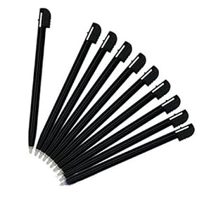 PJP - 10 x black Stylus Pen for Nintendo NDS Lite
