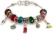 Royal Diamond Golf Fashion Bracelet with Swarovski Crystals and Murano Beads