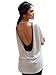 YogaColors Crystal Backless Loose Tee with Strap