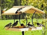Wrought Iron & Cedar Fly-Thru Feeder