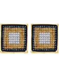 0.95CTW DIAMOND MICRO PAVE EARRING