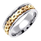 7mm 18K Gold Celtic Wedding Ring