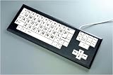 Abilitations 107990994 VisionBoard Large-Key Computer Keyboard
