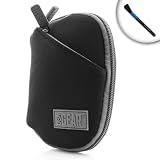 Slim Weather Proof Neoprene Digital Camera Carrying Case for PANASONIC LUMIX DMC ZS3 / TS1 / ZR1 / F2 / ZS7 / FH20 / F2k / ZR3 and Other Models * Includes Lens Brush *