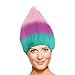 SecondSkin Troll Costume Wig - 10 Colors - One Size Fits All
