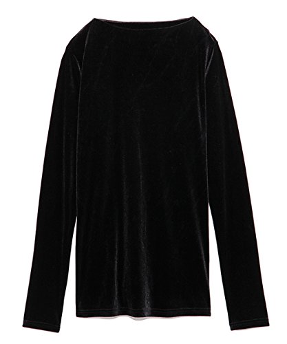 (ミラオーウェン)Mila Owen ベロアボトルネックプルオーバー