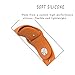 Apple watch band 42mm,XIYA Soft Silicone Replacement Sport style for Apple Watch Model(Grapefruit,42mm)