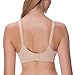 Gratlin Women's Full Cup Lightly Padded Wirefree Maternity Breastfeeding Nursing Bra Beige 40DD